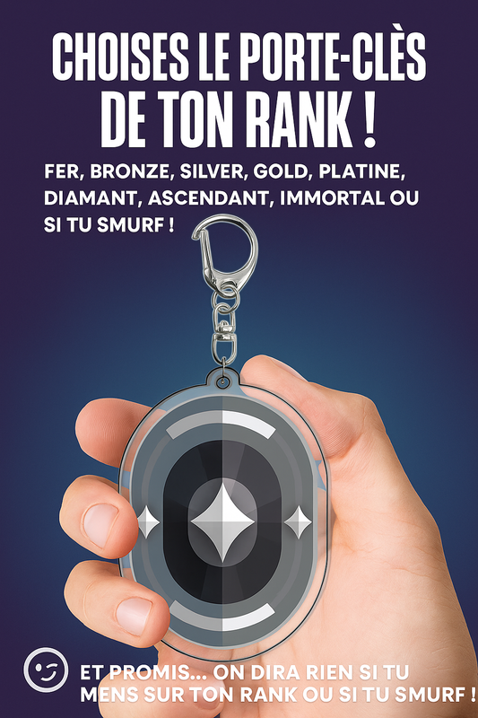 Porte clés Rank
